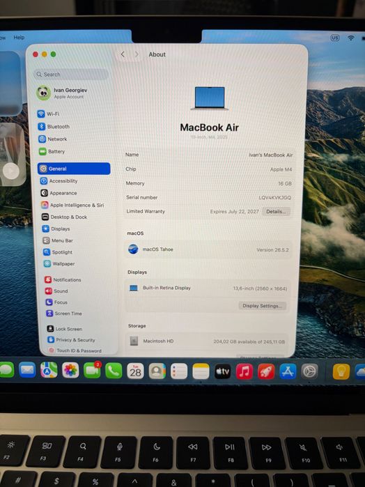 Apple Macbook Air 13 m4 — миниатюра 5