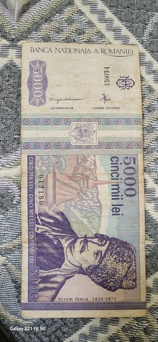Vand bancnote vechi anii 1966-2000 de 10,100,1000,5000,10000 lei