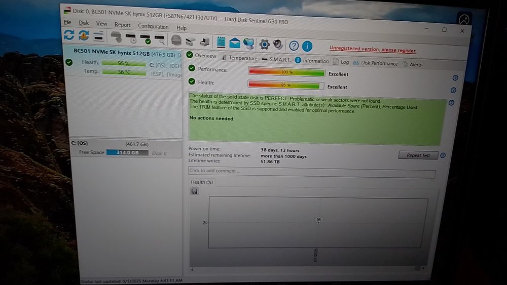 SSD NVMe 512gb SK hynix BC501 3x2 2230
Model: BC501