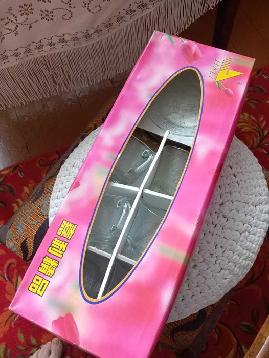 Чайный набор, стекло