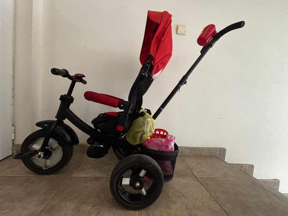 Детска триколка BYOX Jockey Червен цвят