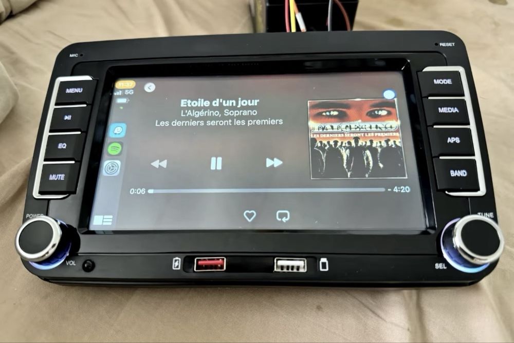 Navigatie Carplay 4GB 64GB Volkswagen vw Skoda Seat Passat b6 b7 Golf