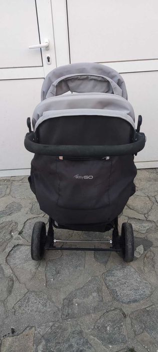 Двойна бебешка количка