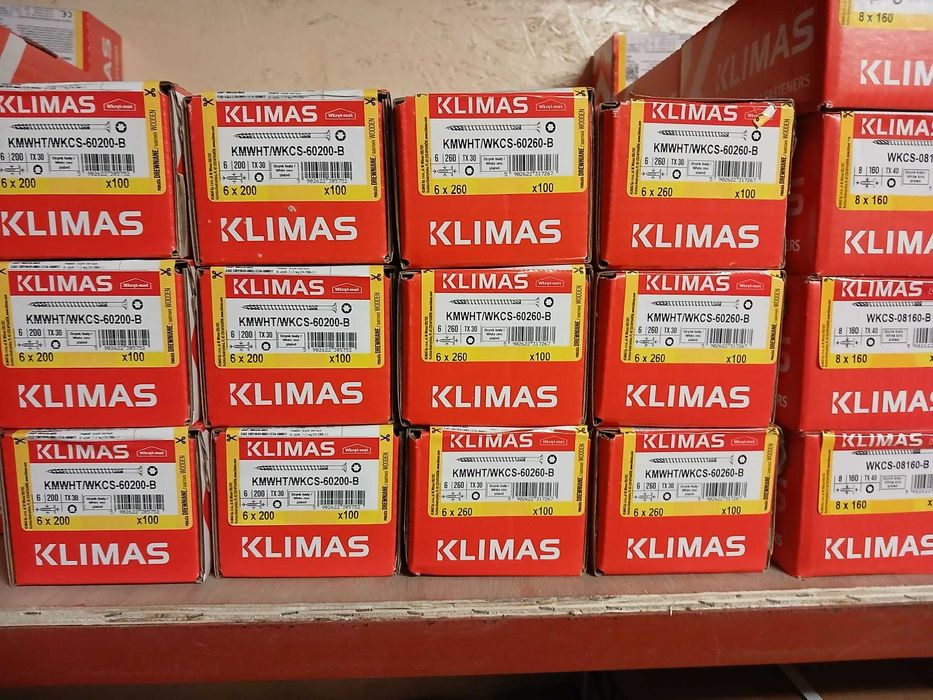 Klimas surub cap saiba 8X160 lemn case acoperisuri