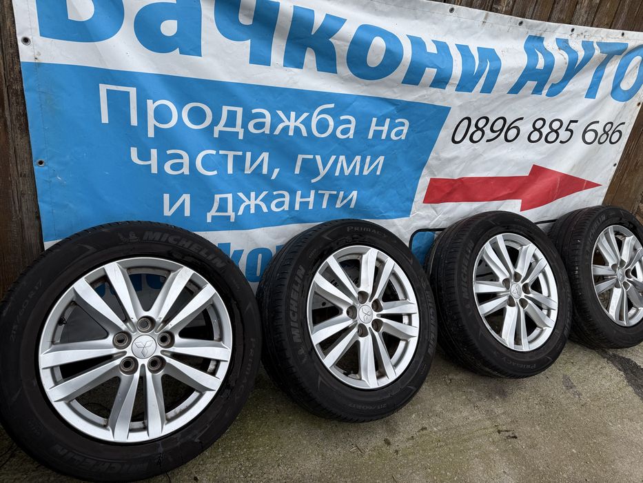 17 5х114.3 джанти с летни гуми