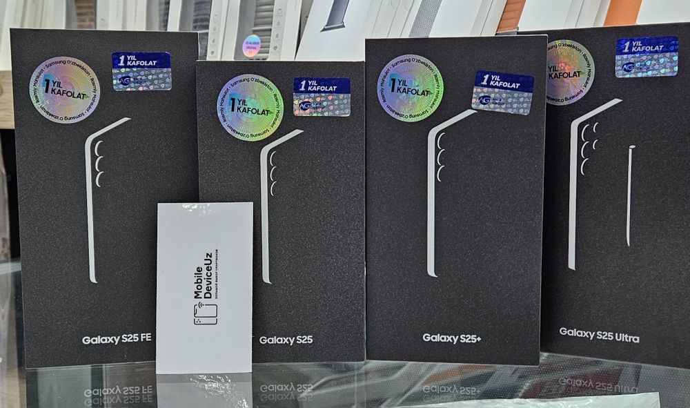 Samsung Galaxy S25 Plus 12/256GB 1 yil garantiya