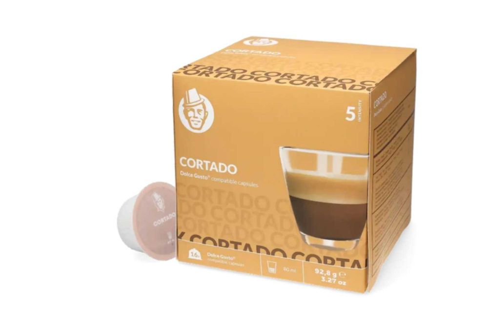 капсули  кафе с мляко за кафемашина dolce gusto