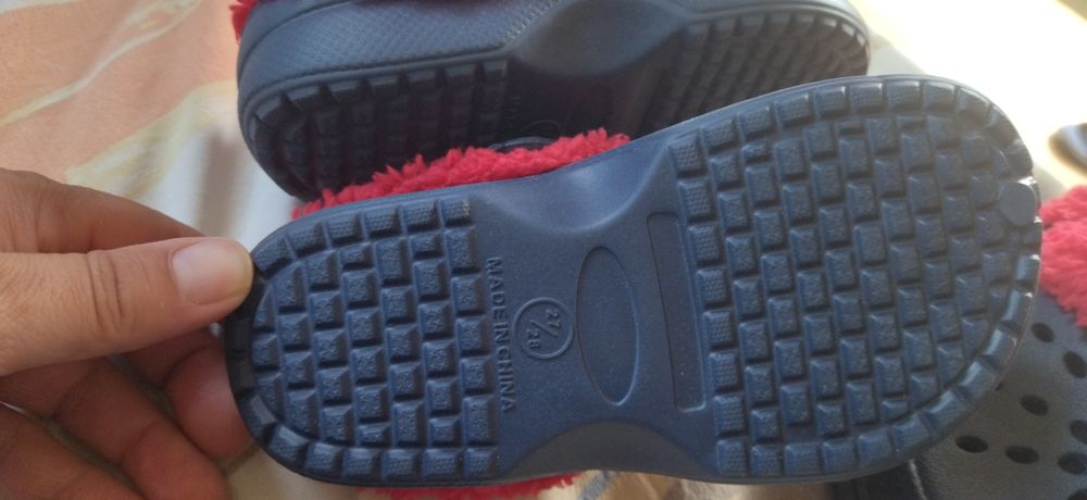 Кроксове със сваляща подплата -3 чифта 27/28 номер