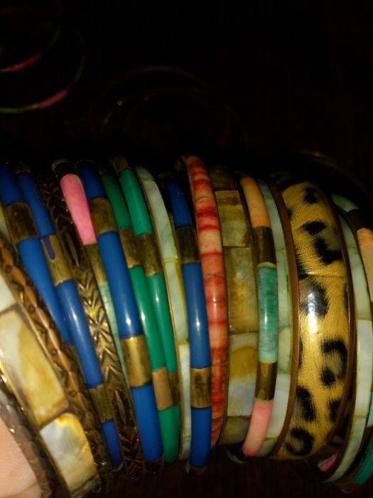 Гривни от чист седеф/полускъпоценни камъни/цени в описанието