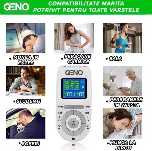 Kit Dermaroller Lifting Facial 3-in-1 si aparat de masaj