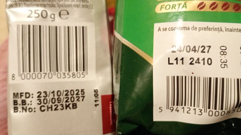 cafea măcinată lavazza si fortuna