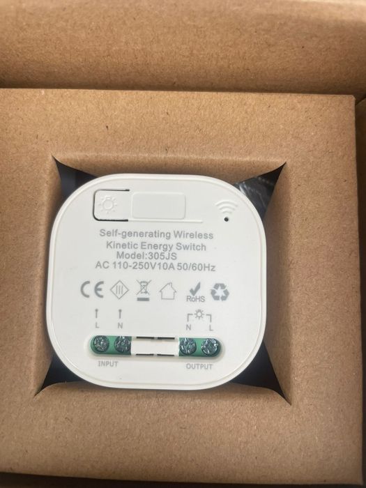 Comutator wireless ,nu necesita cablare cu modul complet