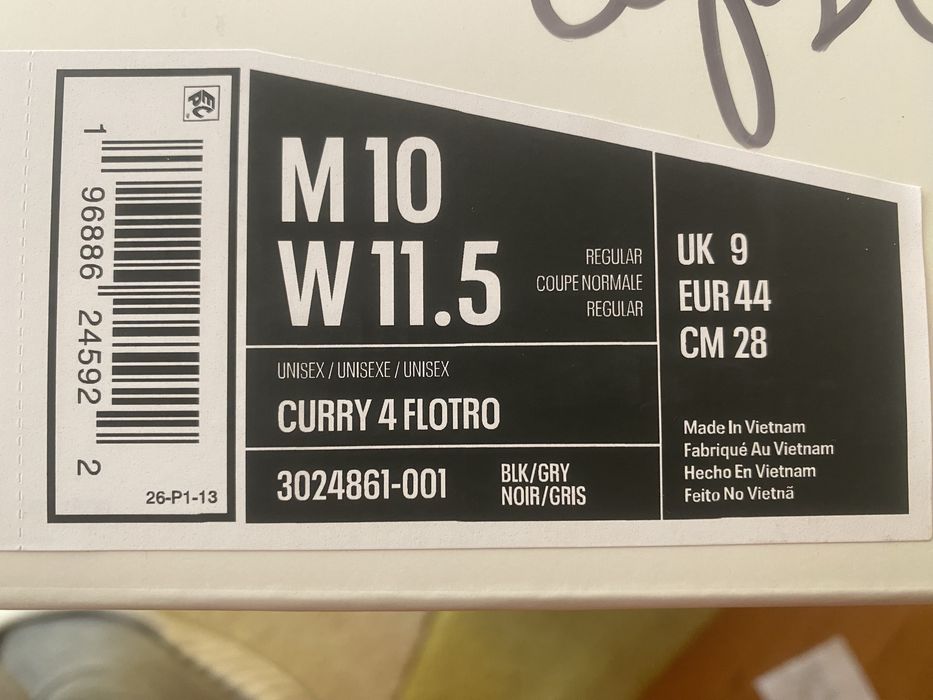Under Armour Curry 4 FloTro