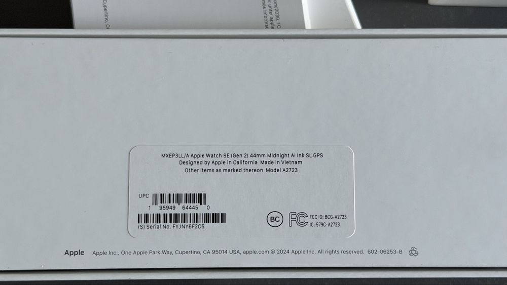 Apple watch SE gen 2 44 mm