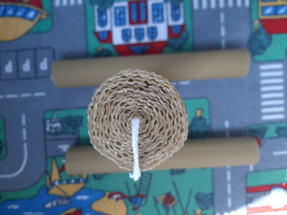 Lumanare lumanari botez / nunta / cununie  CEARA NATURALA de ALBINE