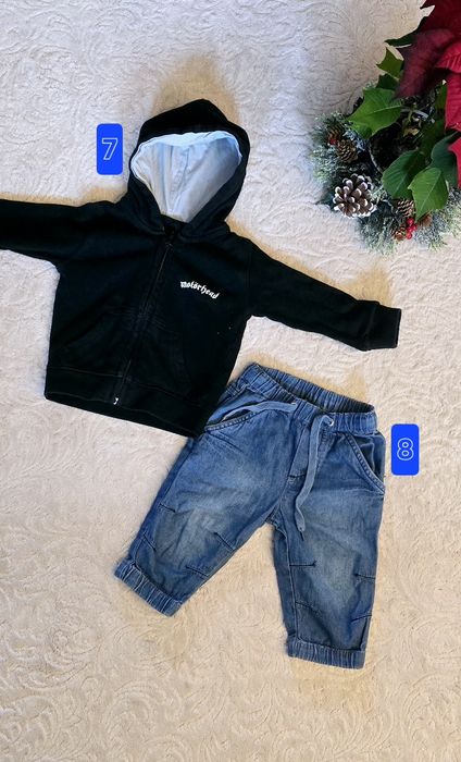 Бебешки дрехи от 62 см до 80 см на Zara, H&M, Obaibi и други марки