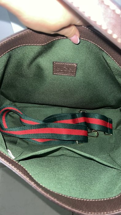 Винтидж Gucci дамска чанта пълен комплект