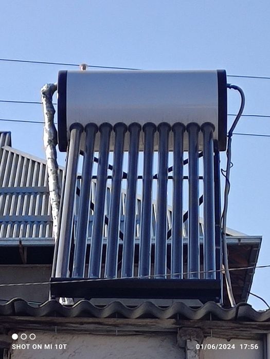 Солнечный Обогреватель воды/ Quyoshdan suv isitadi 100 litr