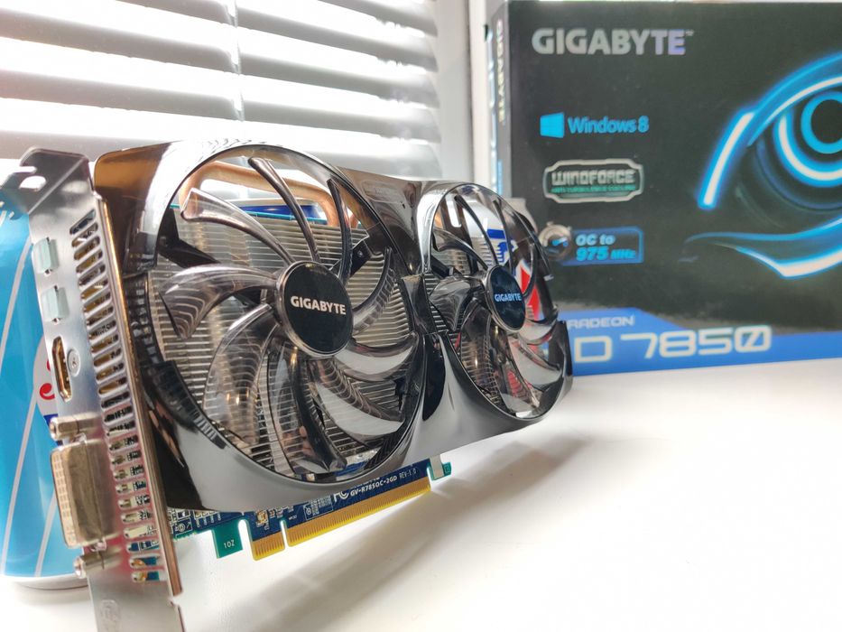 Gigabyte Radeon HD7850 2gb 256bit, za gta 5, witcher 3 to easy
