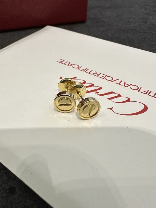 NEW Серьги Cartier LOVE B830125