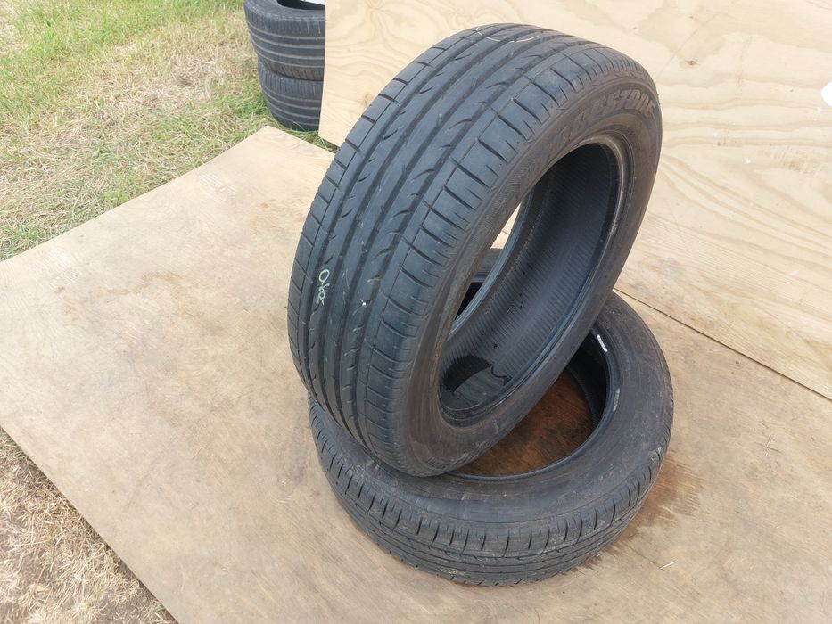 135 lei bucata! Doua anvelope de vara 225 55 r18 Bridgestone Dueler