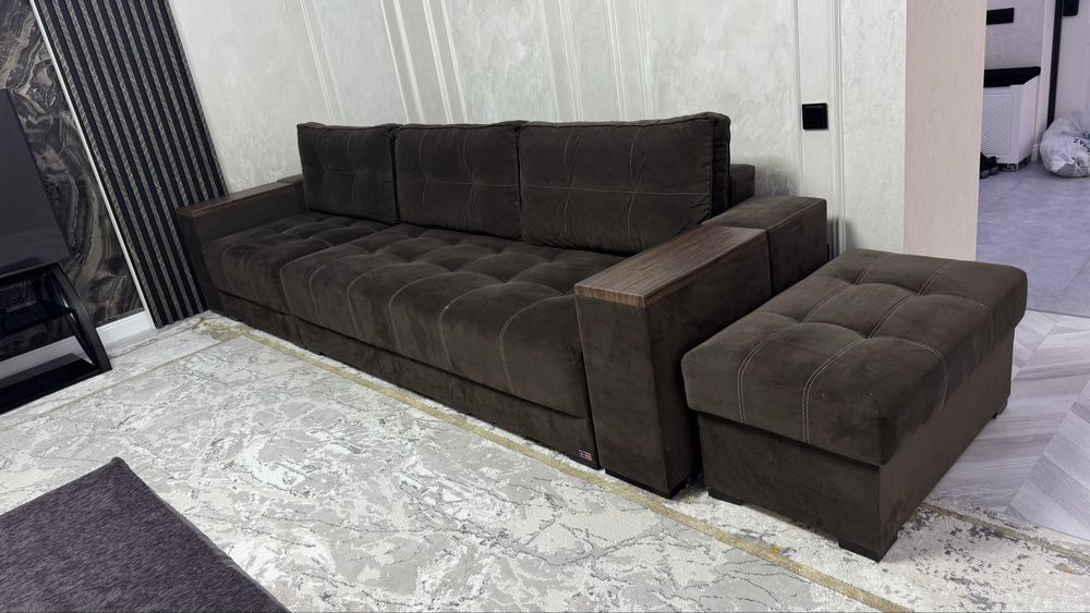 Диван «Сеул» коричневый
