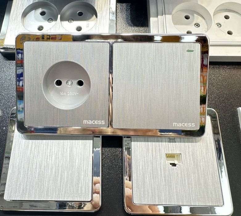 Выключатели и розетки для дома и офиса