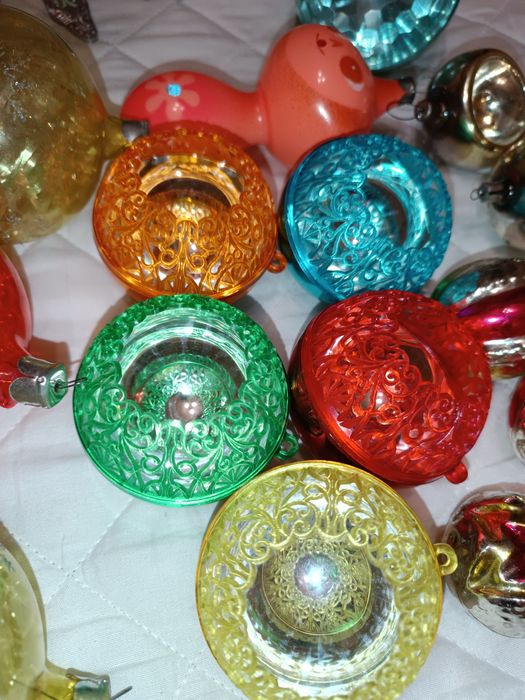 Старые ёлочные игрушки СССР