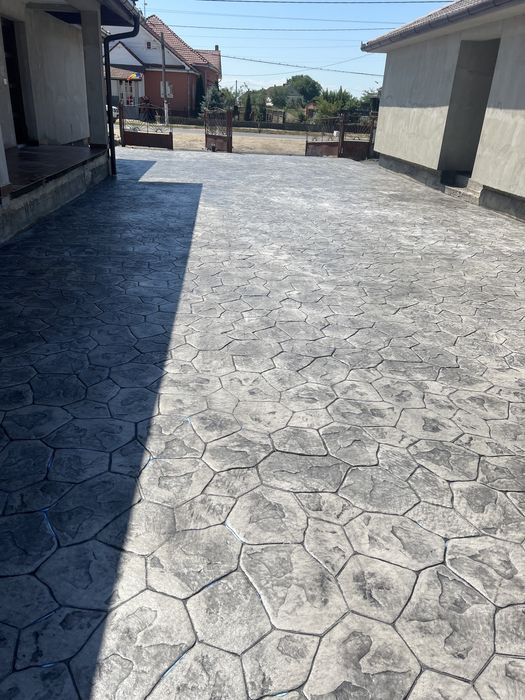 Beton amprentat Oradea Bihor