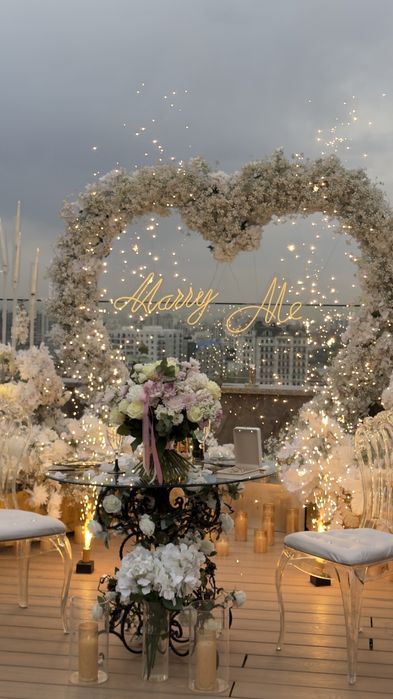 Организуем Marry me//«Менга турмушга чиқ!”ташкиллаштириб берамиз