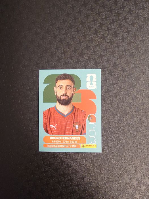 Bruno Fernandes sticker world cup 2026 panini