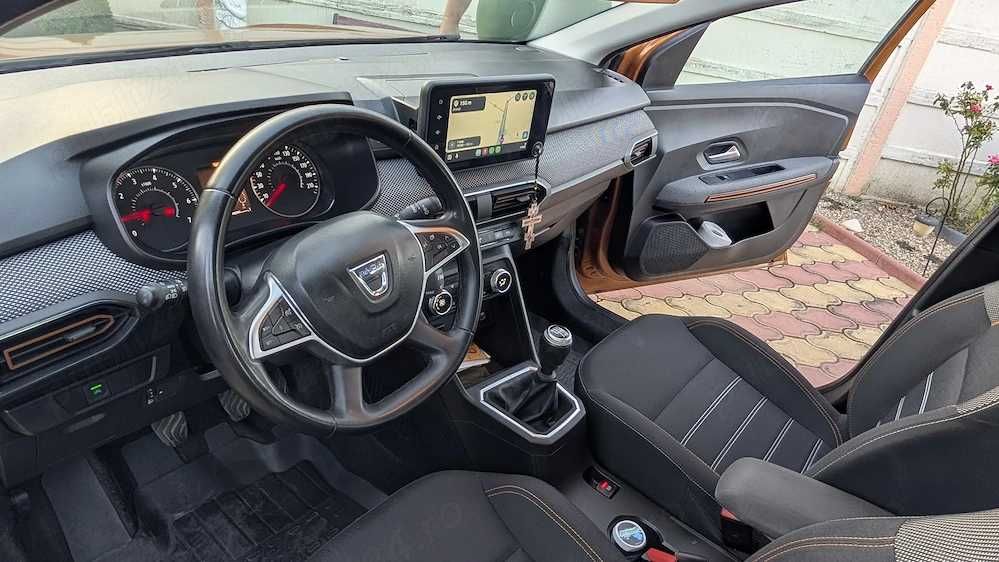 Dacia Sandero Stepway 2021-100 Cp, 6 trepte,Gpl+Benzina,unic proprietar, 58000 km,stare impecabila!