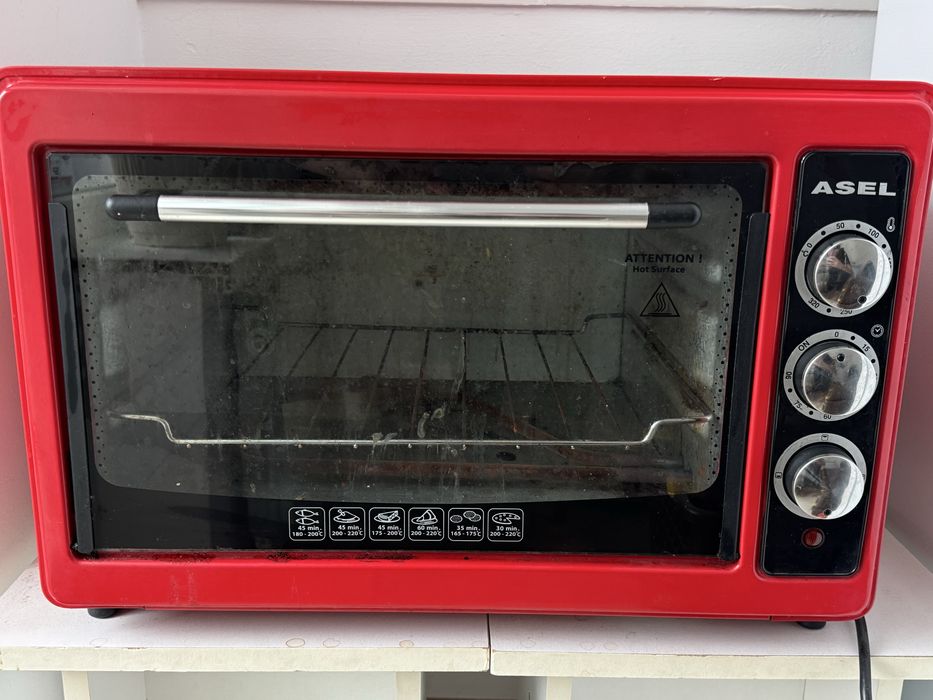 Электричкеская духовка Asel, два противня