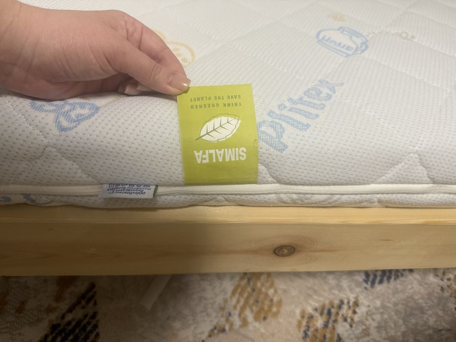 Детская кровать размером 60х120