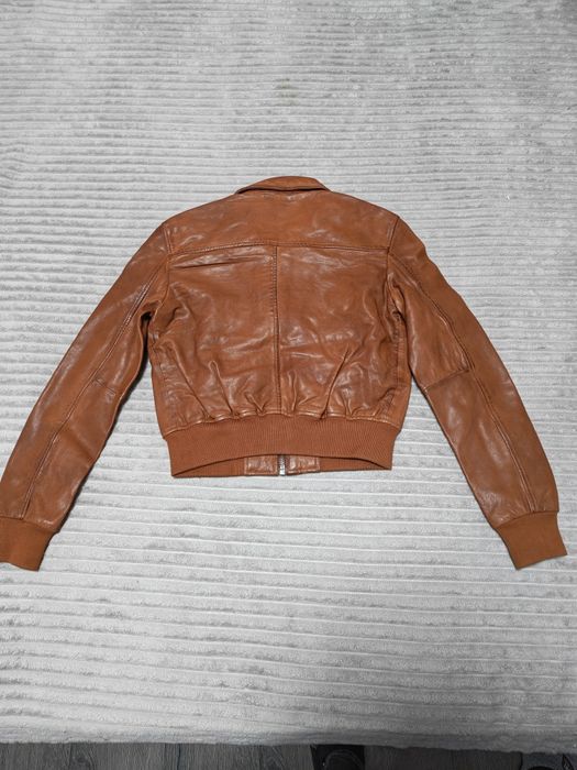 Superdry geaca piele Biker S-M