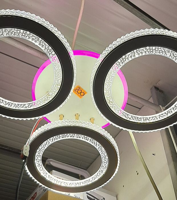 Candelabru trei brate led