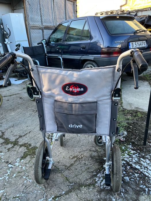 Ръчна инвалидна количка Enigma алуминиева