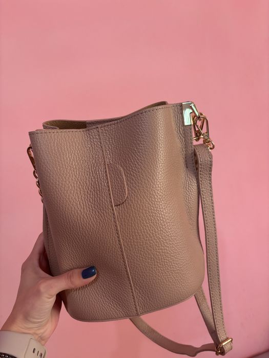 Дамска чанта от естествена кожа