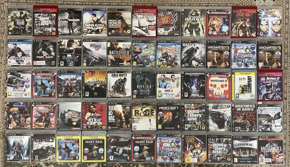 Продам игры на ps3