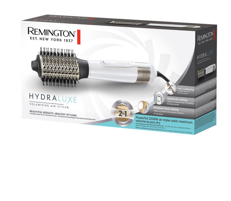 Четка за сушене и стилизиране Remington AS8901 HYDRAluxe плюс подарък четка на Moroccanoil