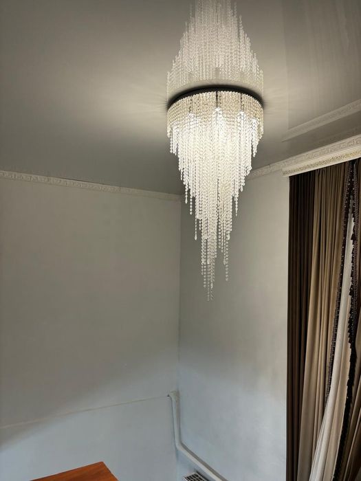 Люстра хрусталь.