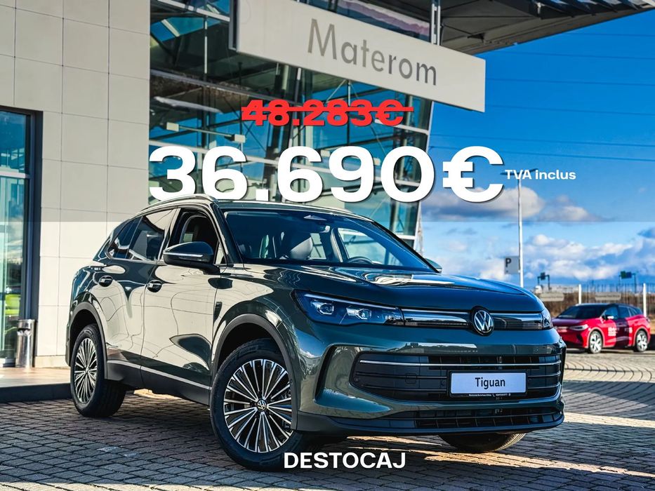 Volkswagen Tiguan Tiguan Life 1.5 TSI DSG Plug-in Hybrid 204CP - Verde, Gri, negru