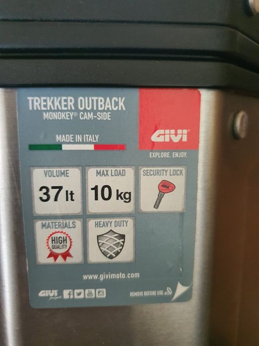 TOP CASE GIVI Trekker Outback.pentru Honda xADV 750