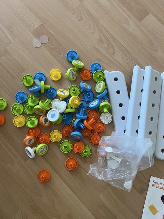Joc educativ Miniland pentru dezvoltarea limbajului - Trimite un mesaj