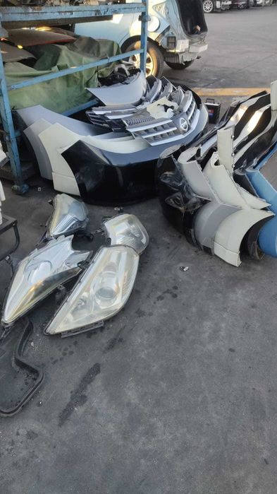 Nissan  Note tiida рестайлинг дорестайлинг кузовных деталей