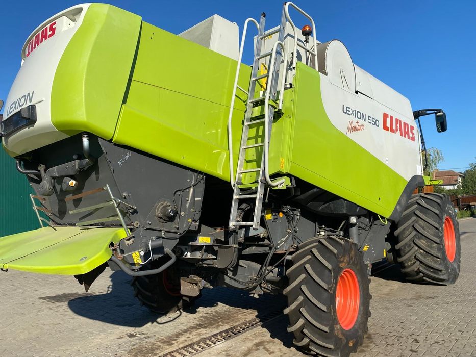 Claas Lexion 550 Montana 4x4 combina agricola John Deere  New holland