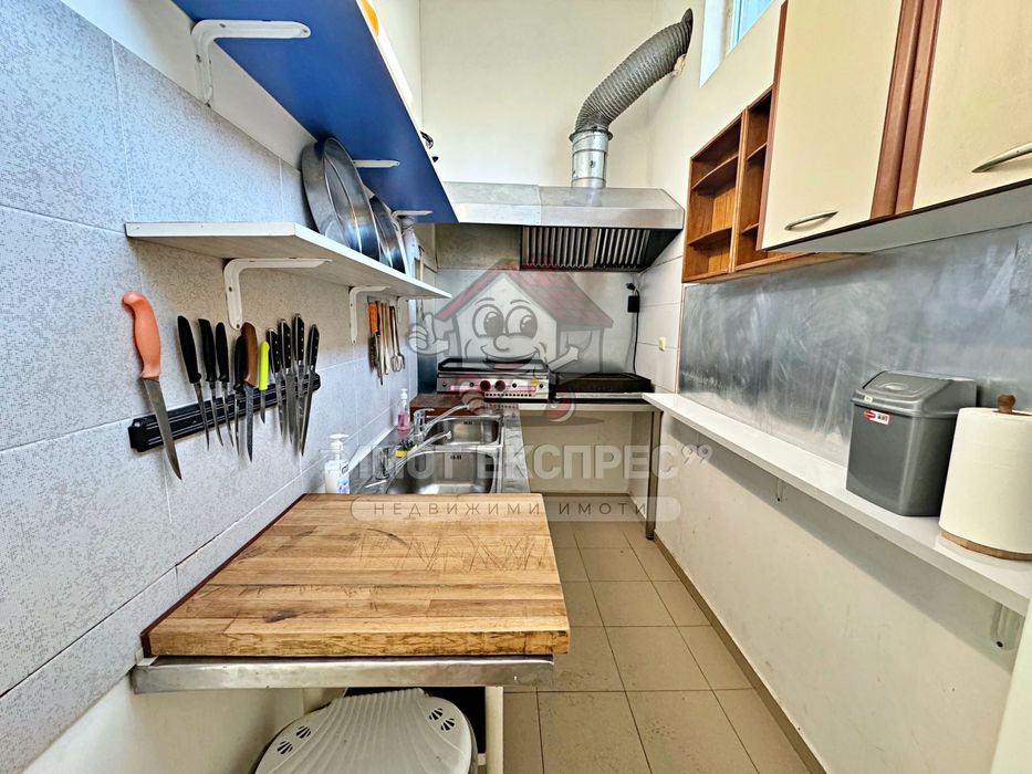 Заведение, с градина под наем, с човекопоток, обзаведено