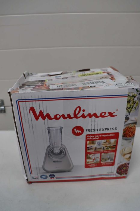 Moulinex Fresh Express DK8546E0 Електрическа ренде за зеленчуци, 4в1, Настъргване, Рязане, Ренде, Аксесоари, подходящи за съдомиялна