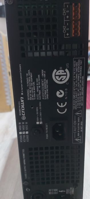 Crown XS700 усилитель
