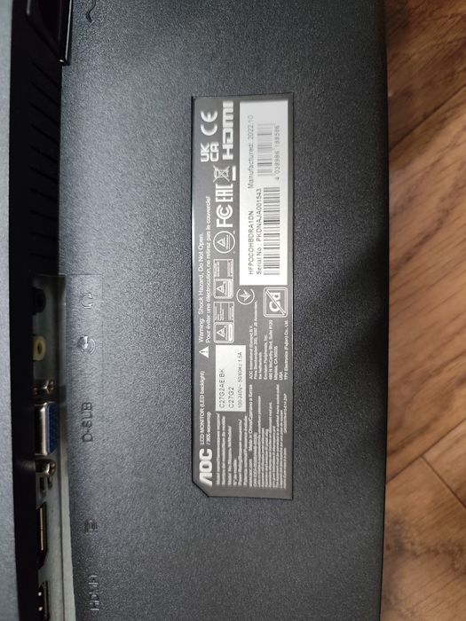 Монитор AOC 27 165hz